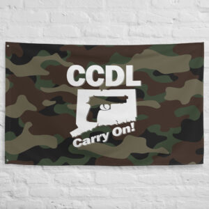 "Woodland Camo" Flag