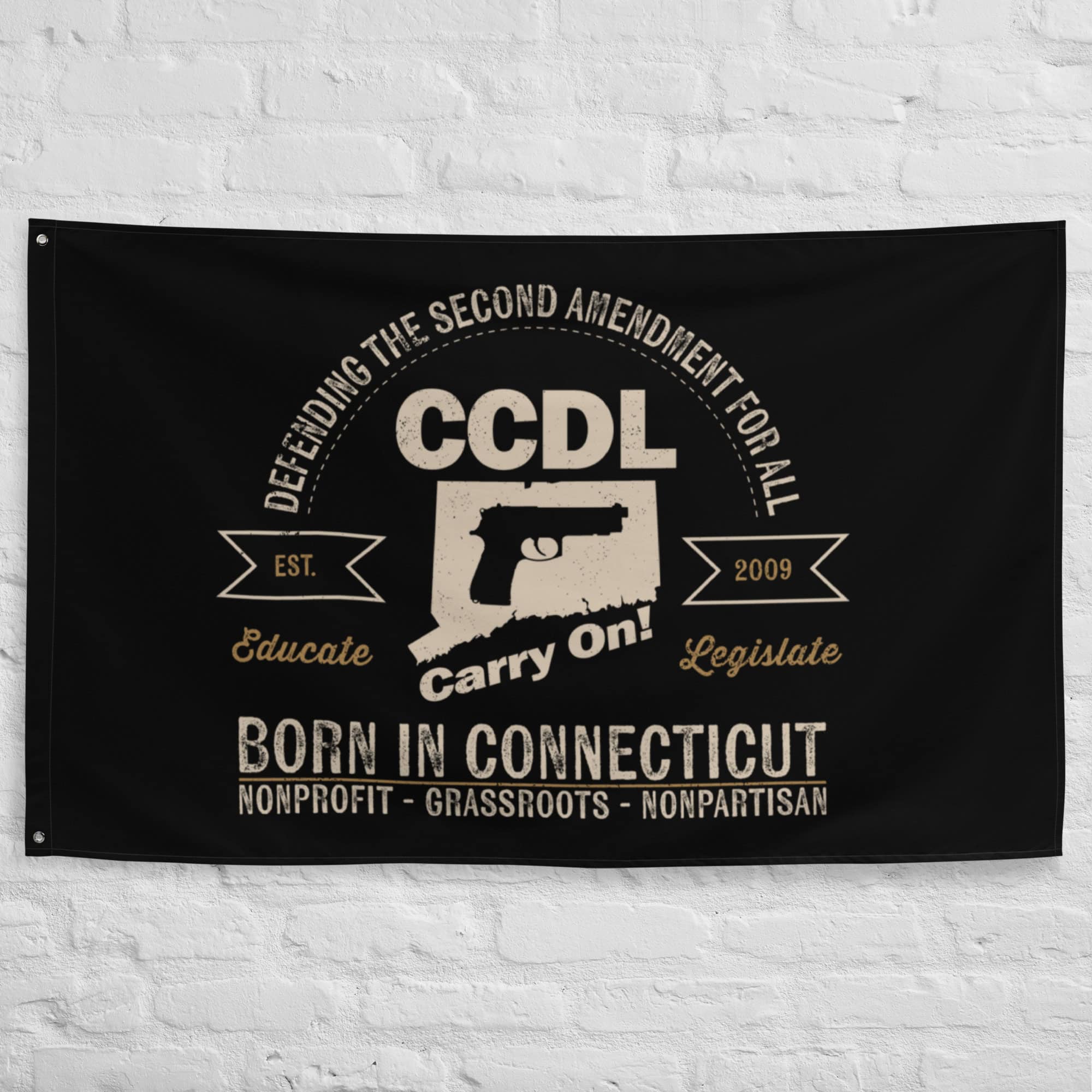 "Born in Connecticut" Flag