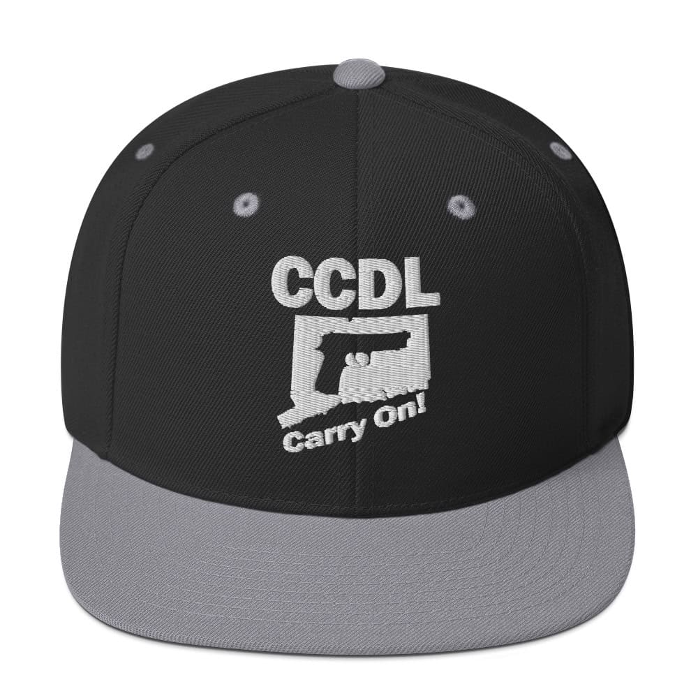 "Embroidered Minimalist" Snapback Hat - Image 2