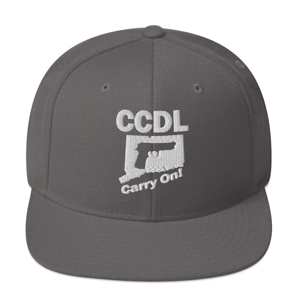 "Embroidered Minimalist" Snapback Hat - Image 5